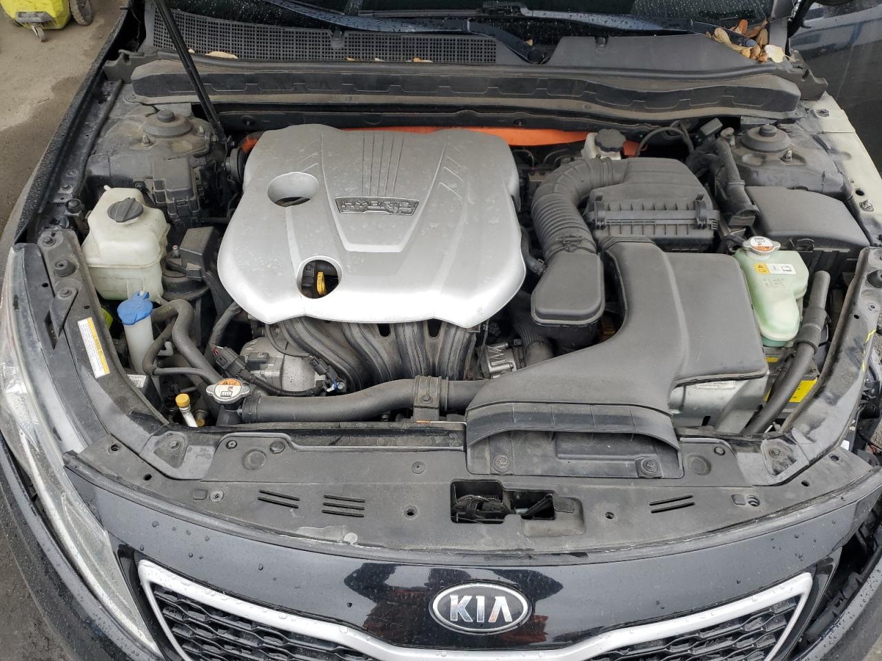 2012 KIA Optima VIN KNAGM4AD3C5033851 Copart auction photo, front end / side damage thumbnail 12