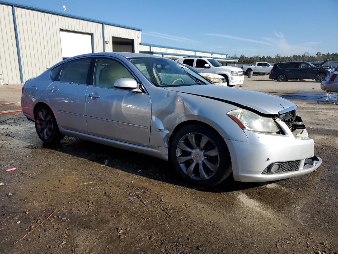 2006 Infiniti M VIN JNKBY01E46M205431 Copart auction photo, all over damage thumbnail 4