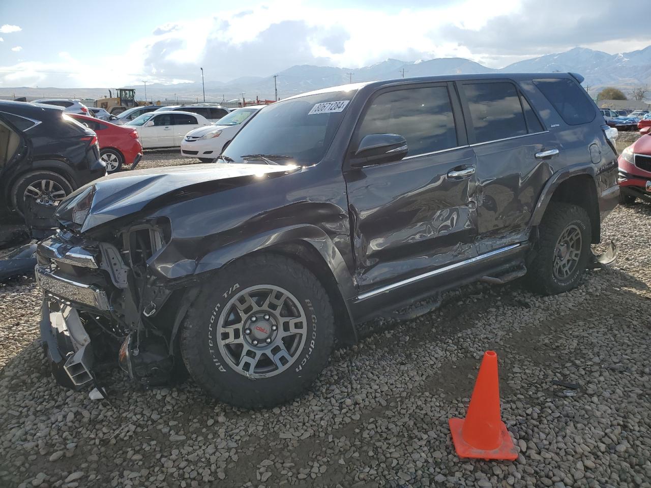 2021 Toyota 4Runner VIN JTEKU5JR7M5888595