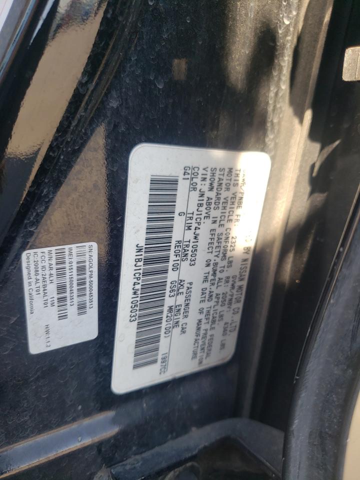 2016 Jeep Grand Cherokee VIN 1C4RJEBG2GC422369 Copart auction photo, rear end damage thumbnail 13