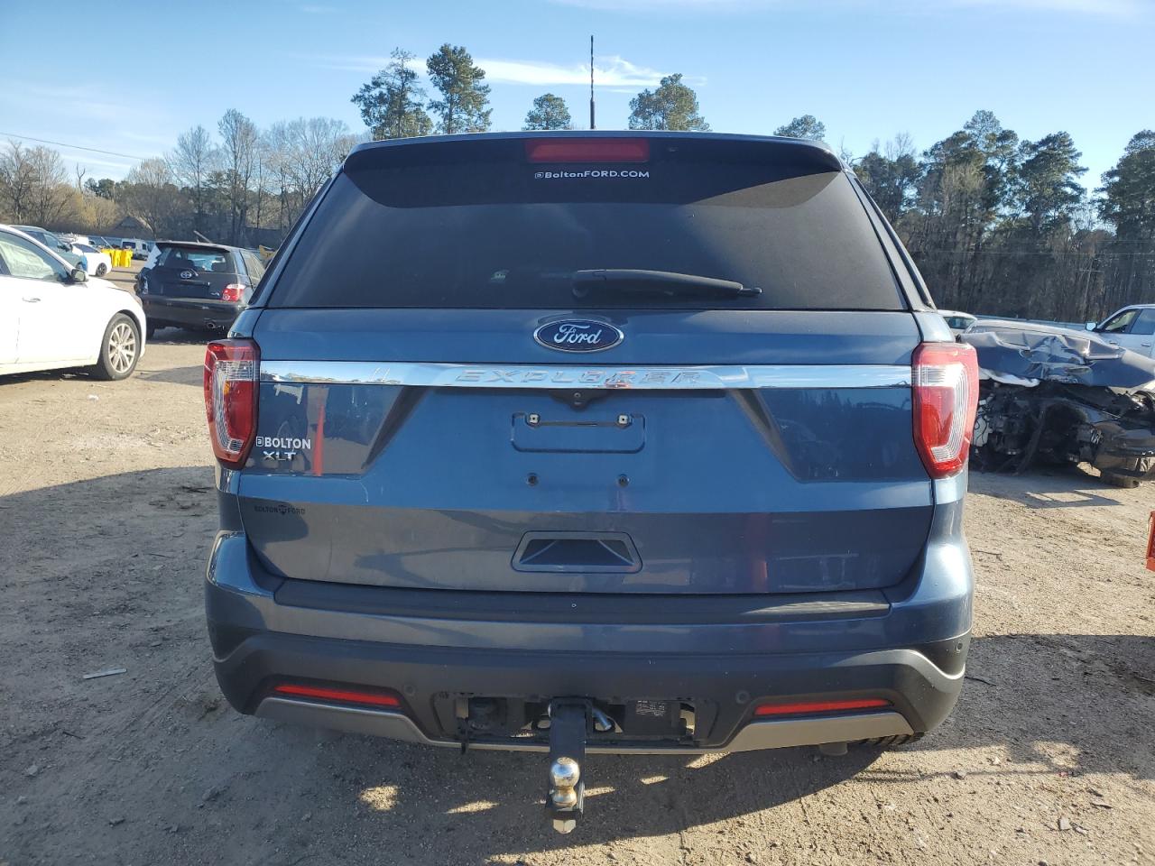 2019 Ford Explorer VIN 1FM5K7D82KGA58075 Copart auction photo, front end / minor dent/scratches damage thumbnail 6