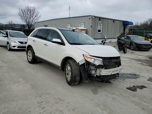 2011 Ford Edge VIN 2FMDK4JC2BBB64553 Copart auction photo, front end / side damage thumbnail 12