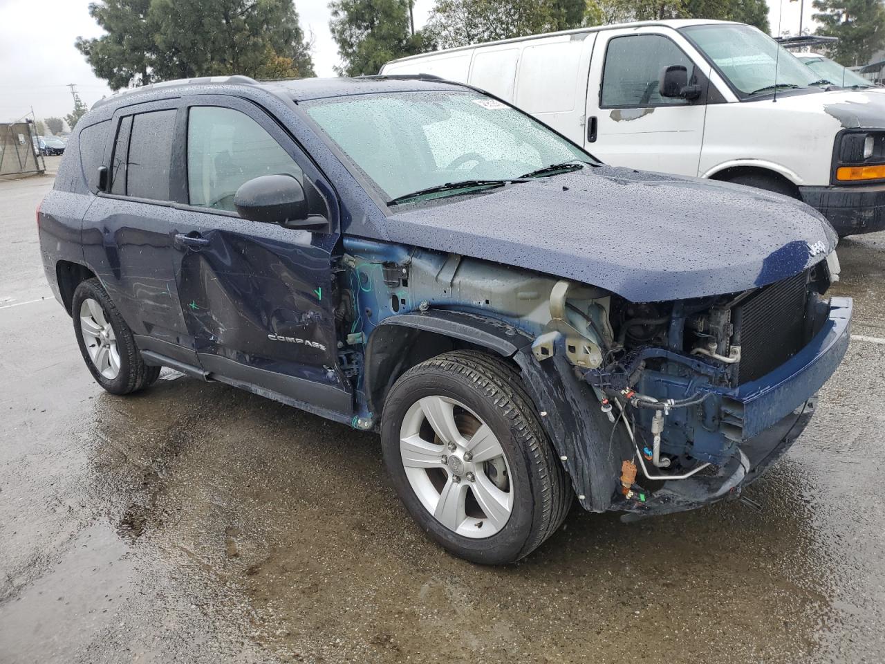 2016 Jeep Compass VIN 1C4NJCBA5GD648589 Copart auction photo, all over damage thumbnail 4
