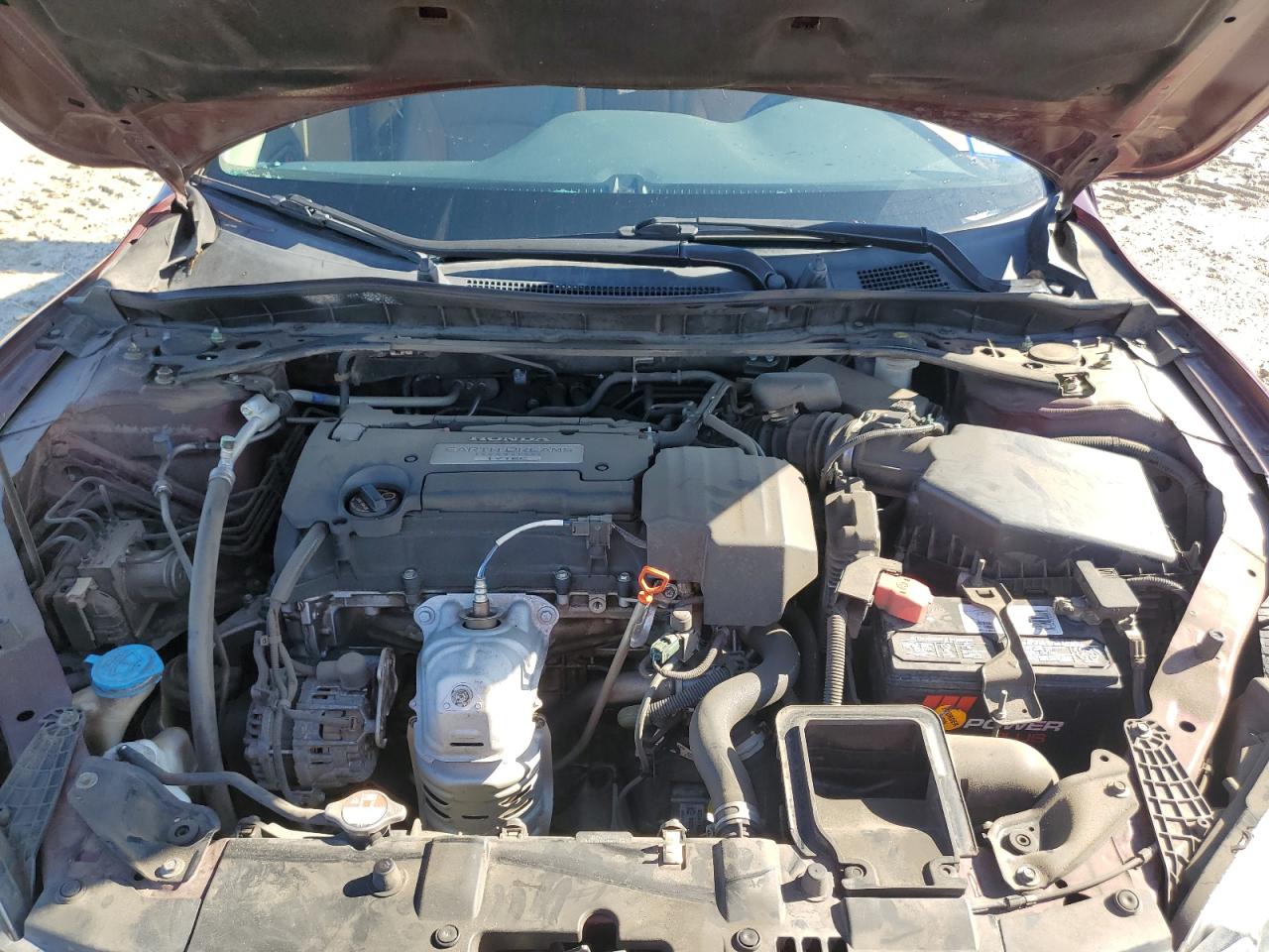2013 Honda Accord VIN 1HGCR2F81DA206604 Copart auction photo, all over damage thumbnail 12