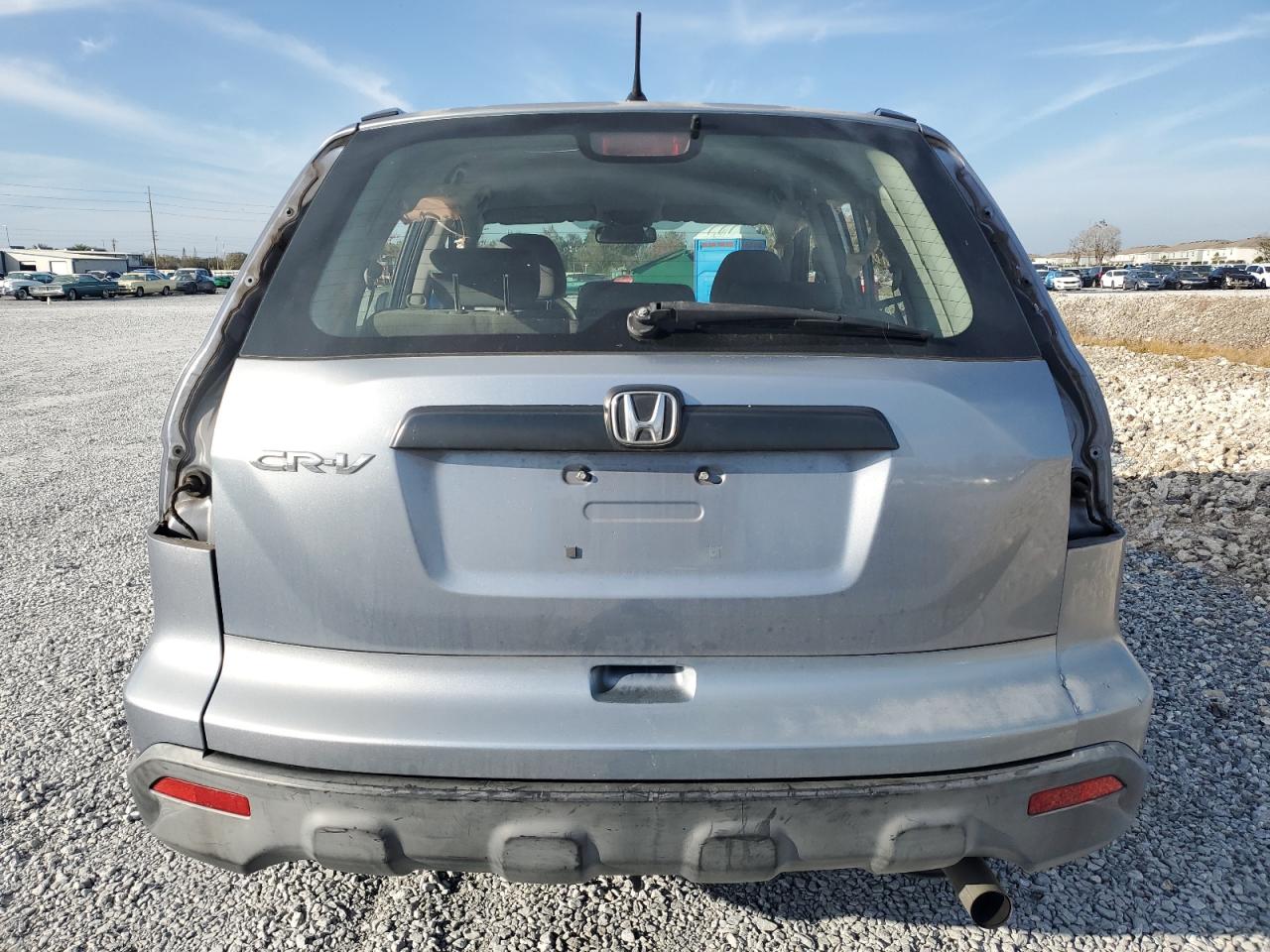 2008 Honda CR-V VIN JHLRE48378C025957 Copart auction photo, side / front end damage thumbnail 6