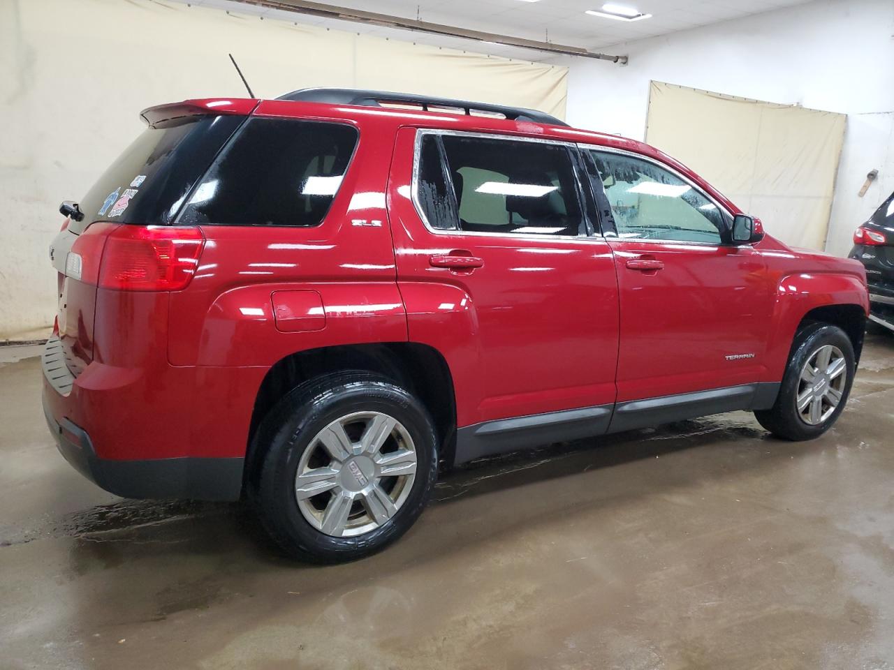 2014 GMC Terrain VIN 2GKALREK2E6294255 Copart auction photo, front end / side damage thumbnail 3