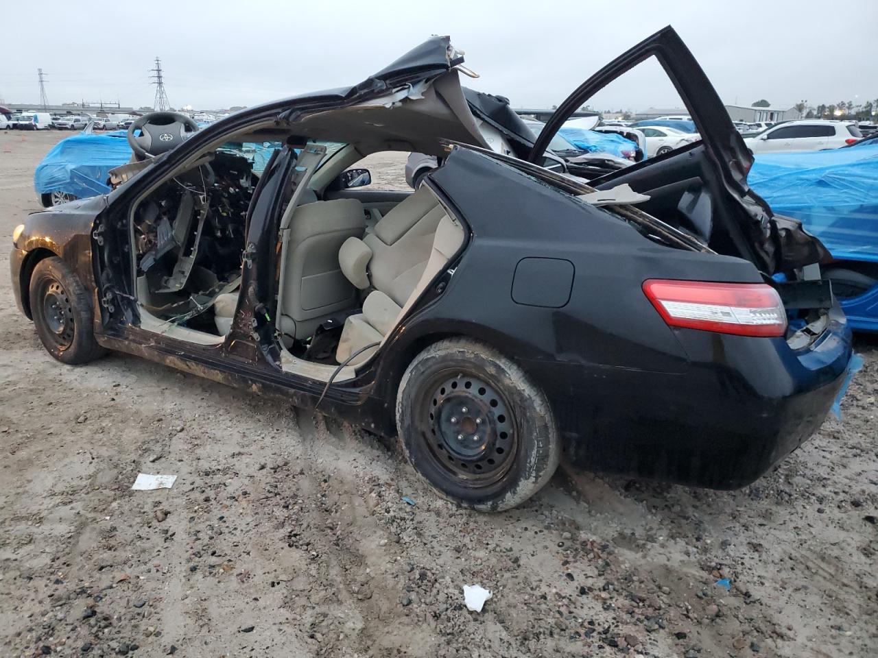 2011 Toyota Camry VIN 4T4BF3EK5BR117444 Copart auction photo, all over damage thumbnail 2