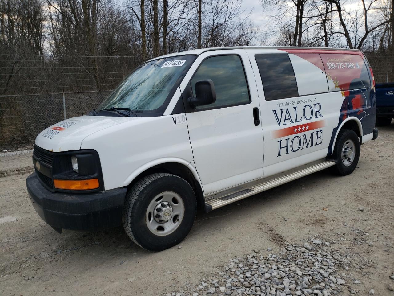 2013 Chevrolet Express VIN 1GAWGPFA8D1153393