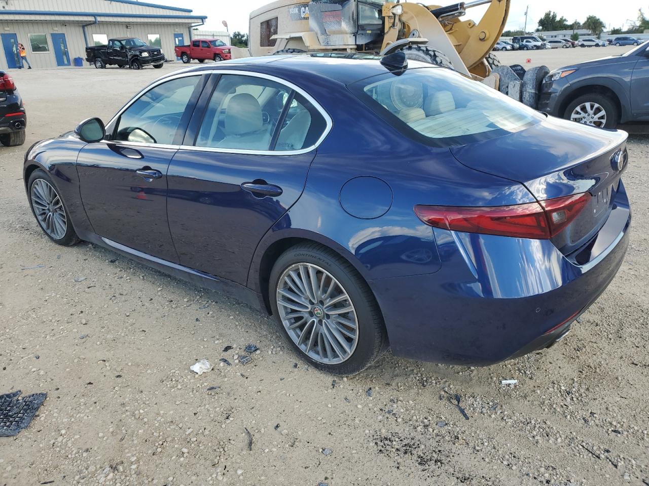 2017 Alfa Romeo Giulia VIN ZARFAECNXH7556983 Copart auction photo, water/flood damage thumbnail 2
