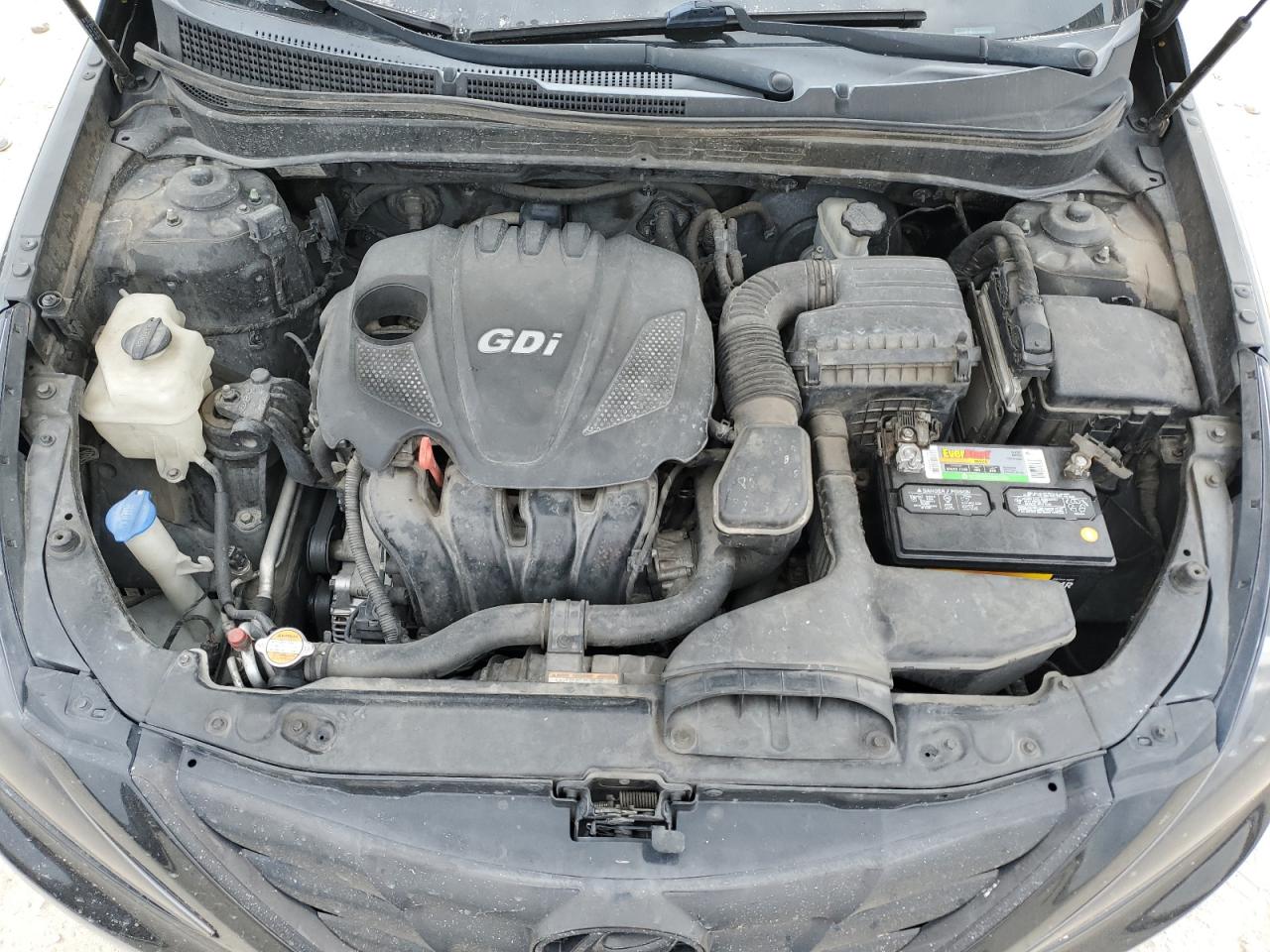 2011 Hyundai Sonata VIN 5NPEC4AC0BH153433 Copart auction photo, all over damage thumbnail 11