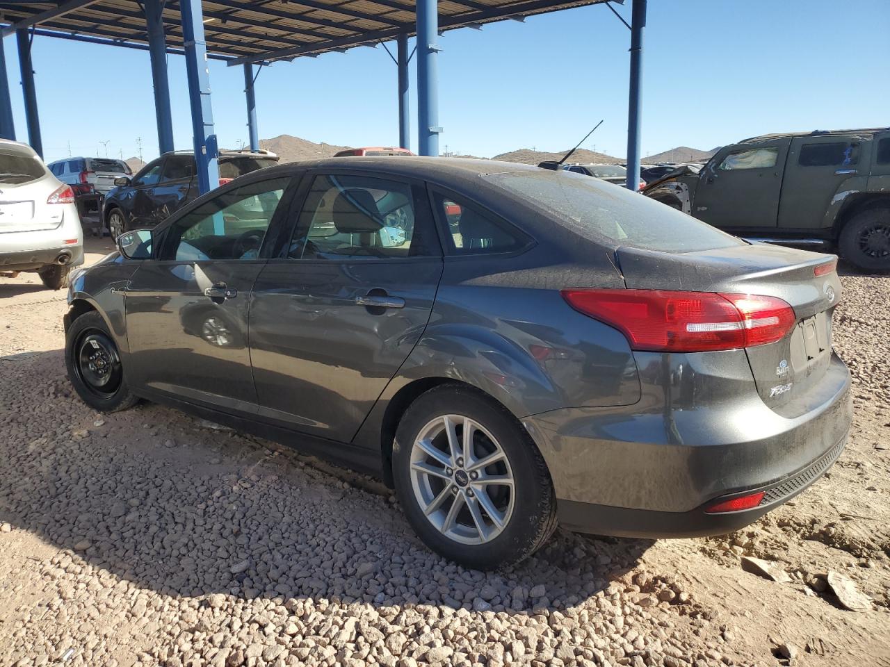 2017 Ford Focus VIN 1FADP3F20HL299884 Copart auction photo, front end damage thumbnail 2