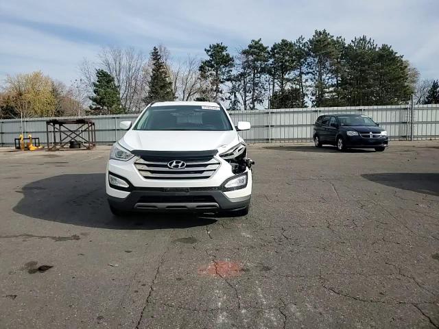 2013 Hyundai Santa Fe VIN 5XYZUDLA9DG012235 Copart auction photo, front end / side damage thumbnail 11