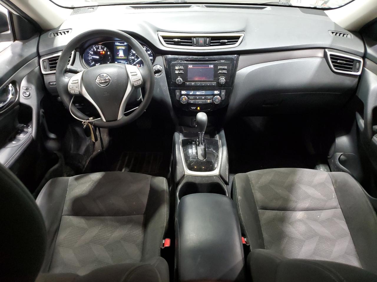 2016 Nissan Rogue VIN KNMAT2MV4GP726703 Copart auction photo, rear end / front end damage thumbnail 8