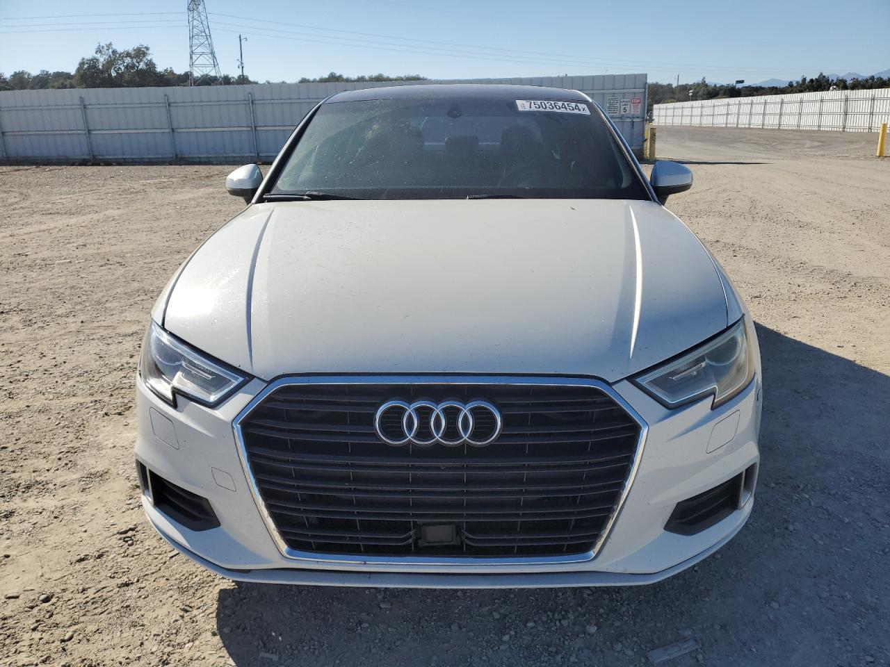 2017 Audi A3 VIN WAUAUGFF4H1034751 Copart auction photo, side damage thumbnail 5