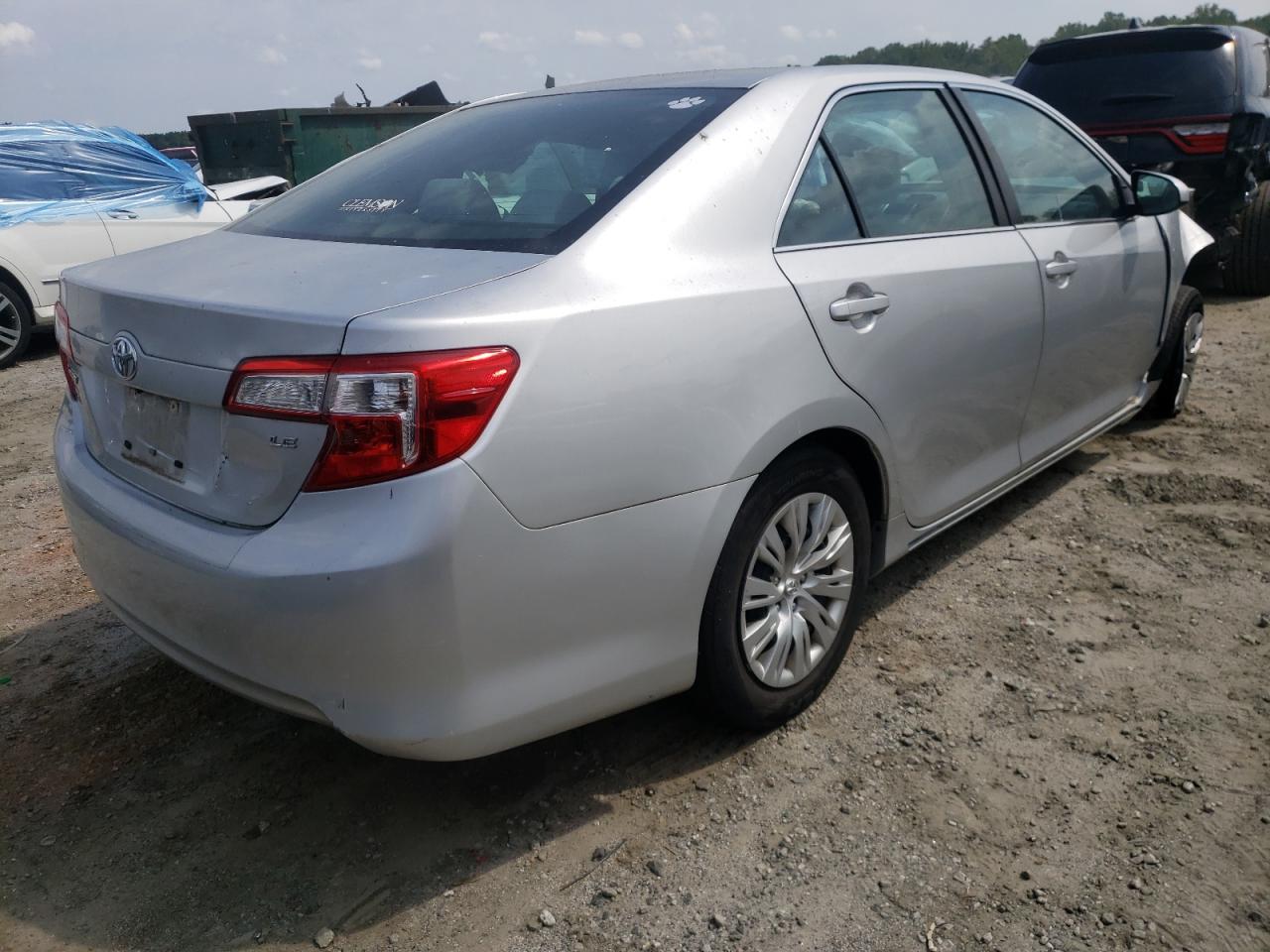 2013 Toyota Camry VIN 4T1BF1FK5DU241939 Copart auction photo, front end / side damage thumbnail 4