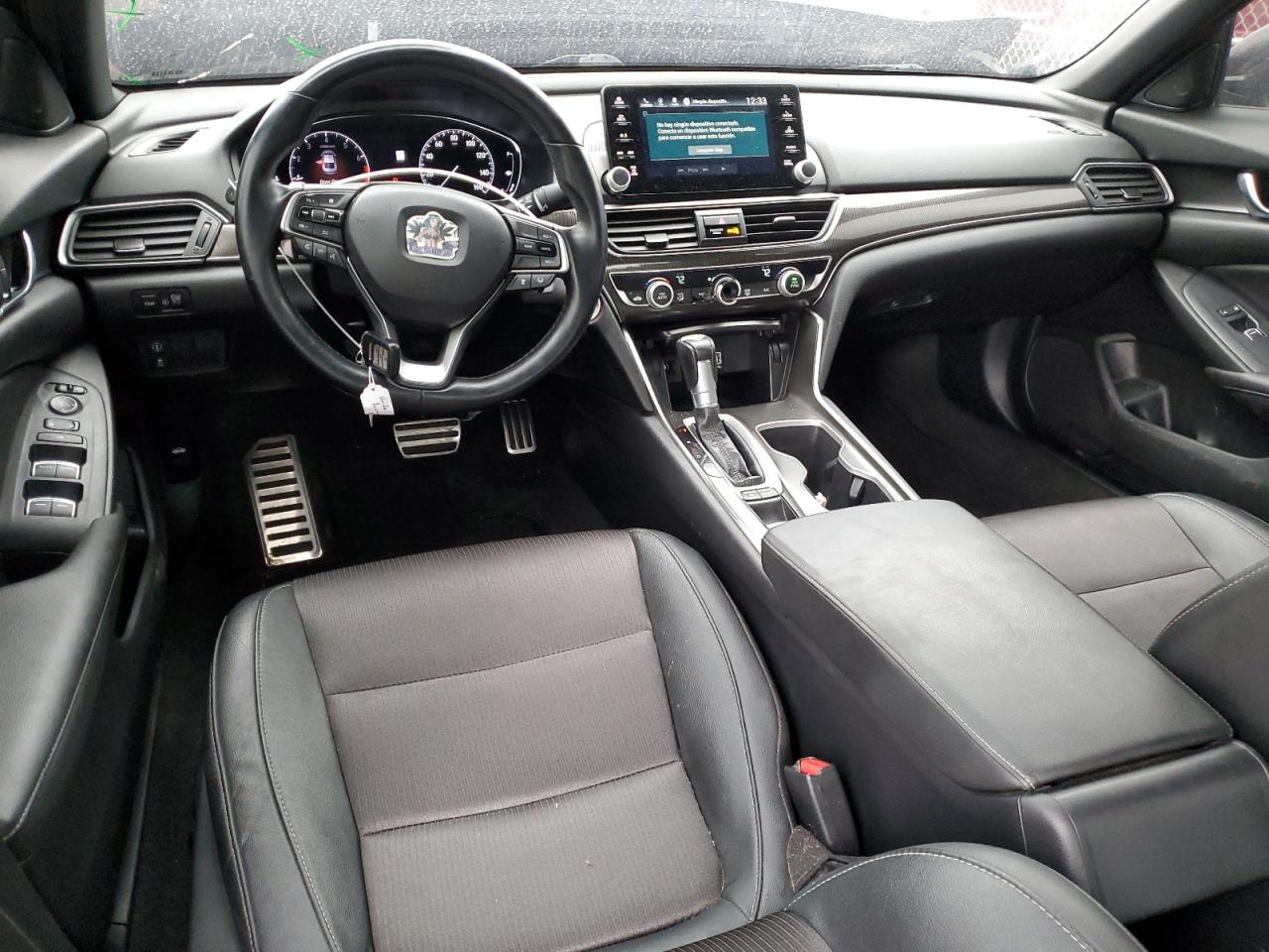 2020 Honda Accord VIN 1HGCV1F30LA135615 Copart auction photo, front end / minor dent/scratches damage thumbnail 8