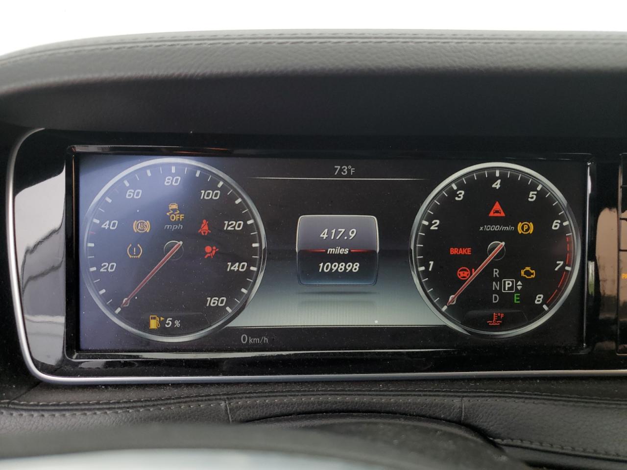 2015 Mercedes-Benz S-klasse VIN WDDUG8CB4FA110177 Copart auction photo, all over / mechanical damage thumbnail 9