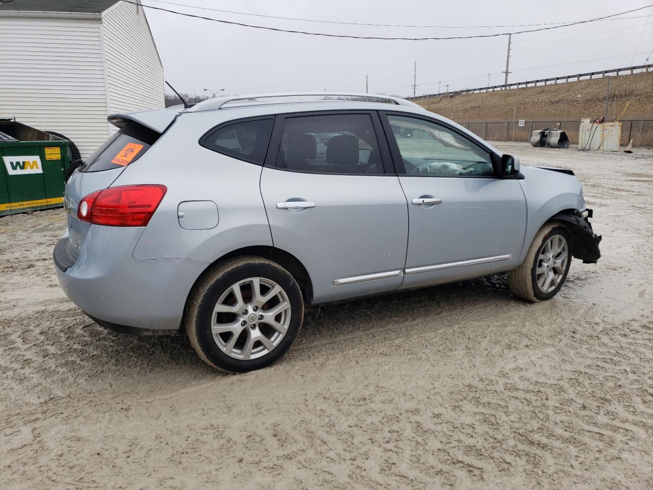 2012 Nissan Rogue VIN JN8AS5MV9CW381970 Copart auction photo, front end damage thumbnail 3