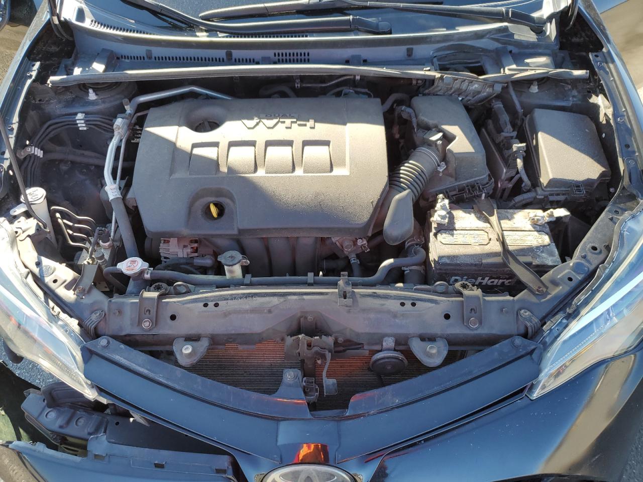 2018 Toyota Corolla VIN 2T1BURHE6JC975711 Copart auction photo, side damage thumbnail 11