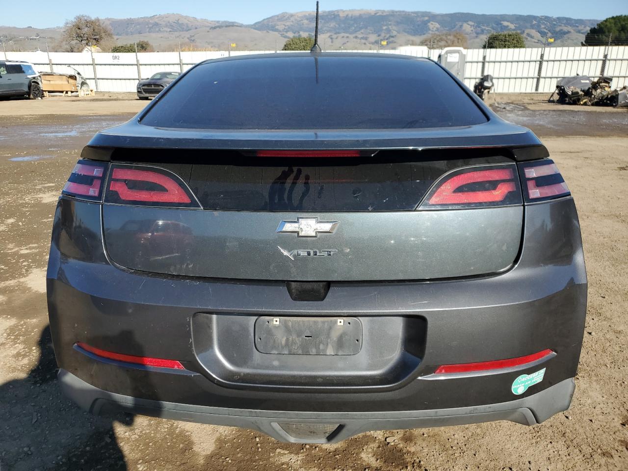 2013 Chevrolet Volt VIN 1G1RE6E41DU143019 Copart auction photo, side damage thumbnail 6