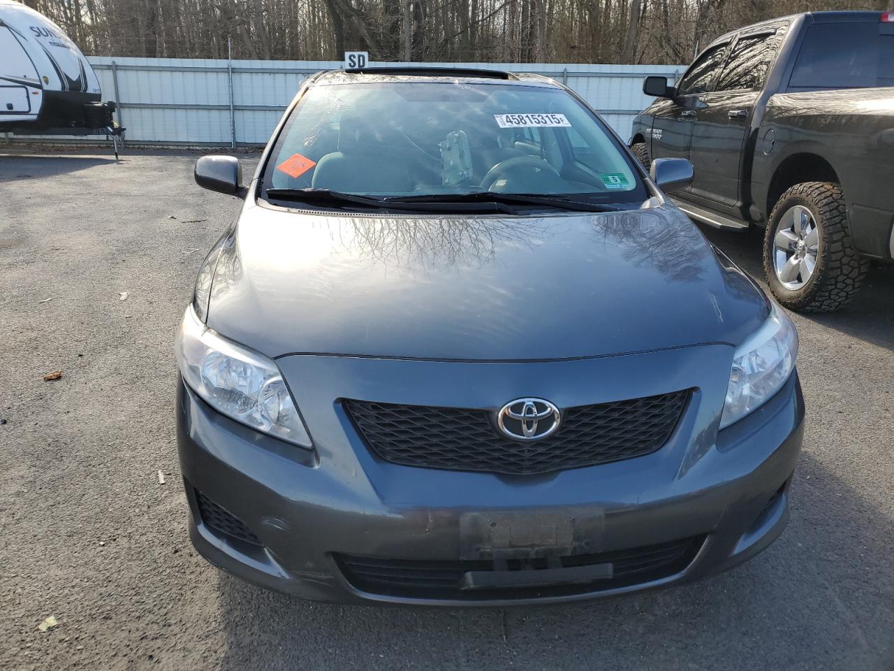 2010 Toyota Corolla VIN 2T1BU4EE2AC379521 Copart auction photo, top/roof damage thumbnail 5