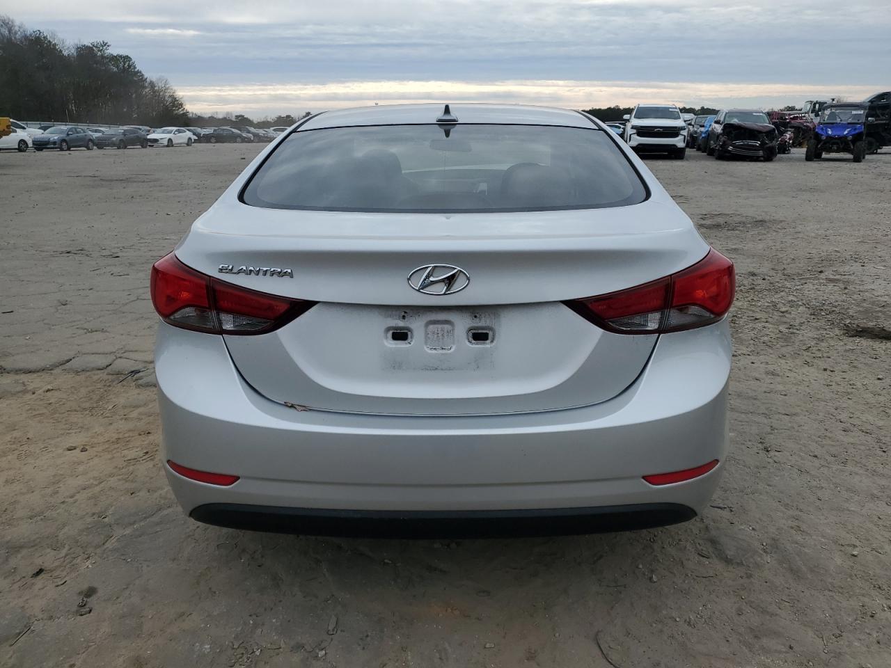 2016 Hyundai Elantra VIN 5NPDH4AE2GH681321 Copart auction photo, front end damage thumbnail 6