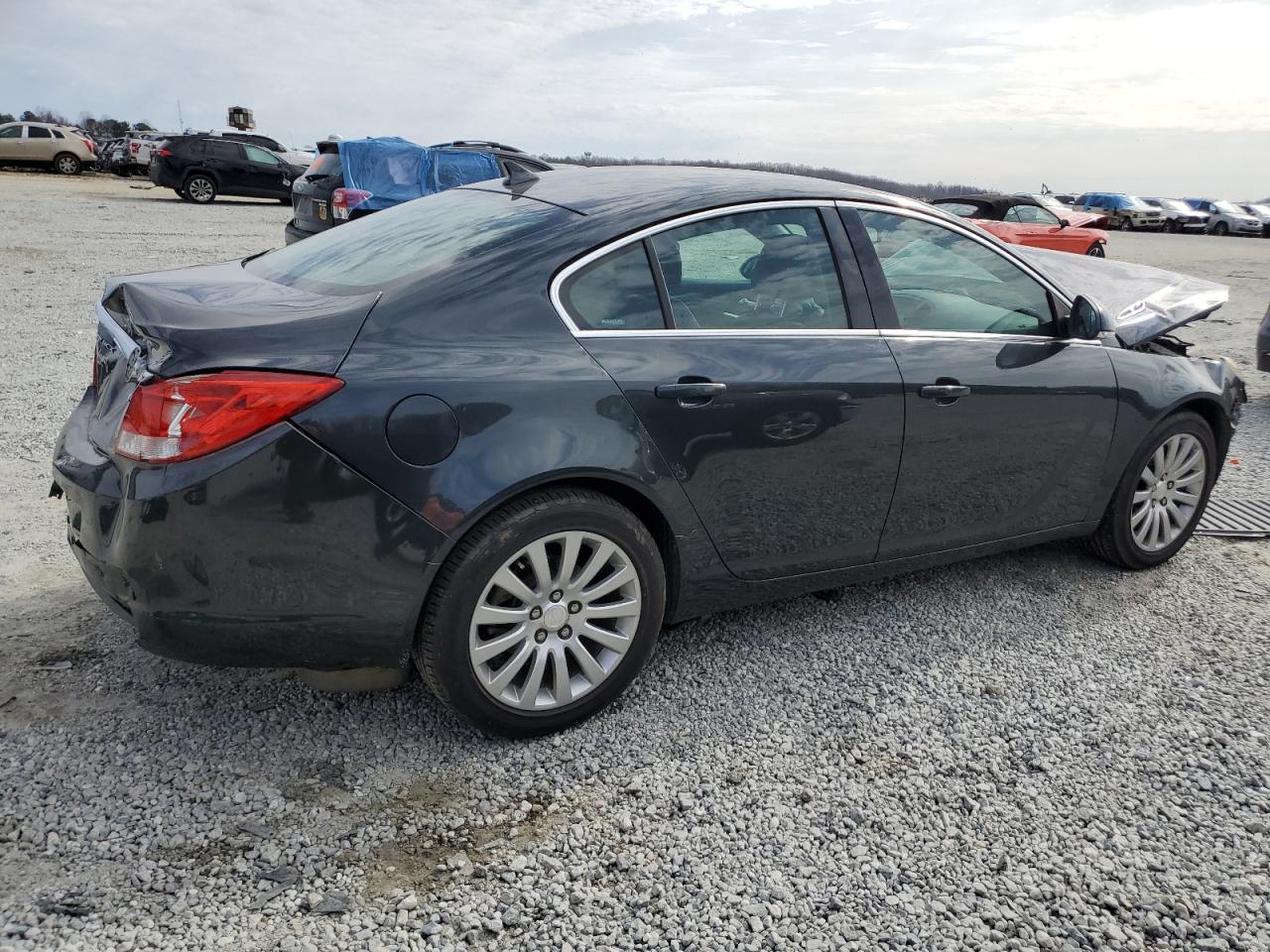 2012 Buick Regal VIN 2G4GR5EK6C9156478 Copart auction photo, front end / rear end damage thumbnail 3