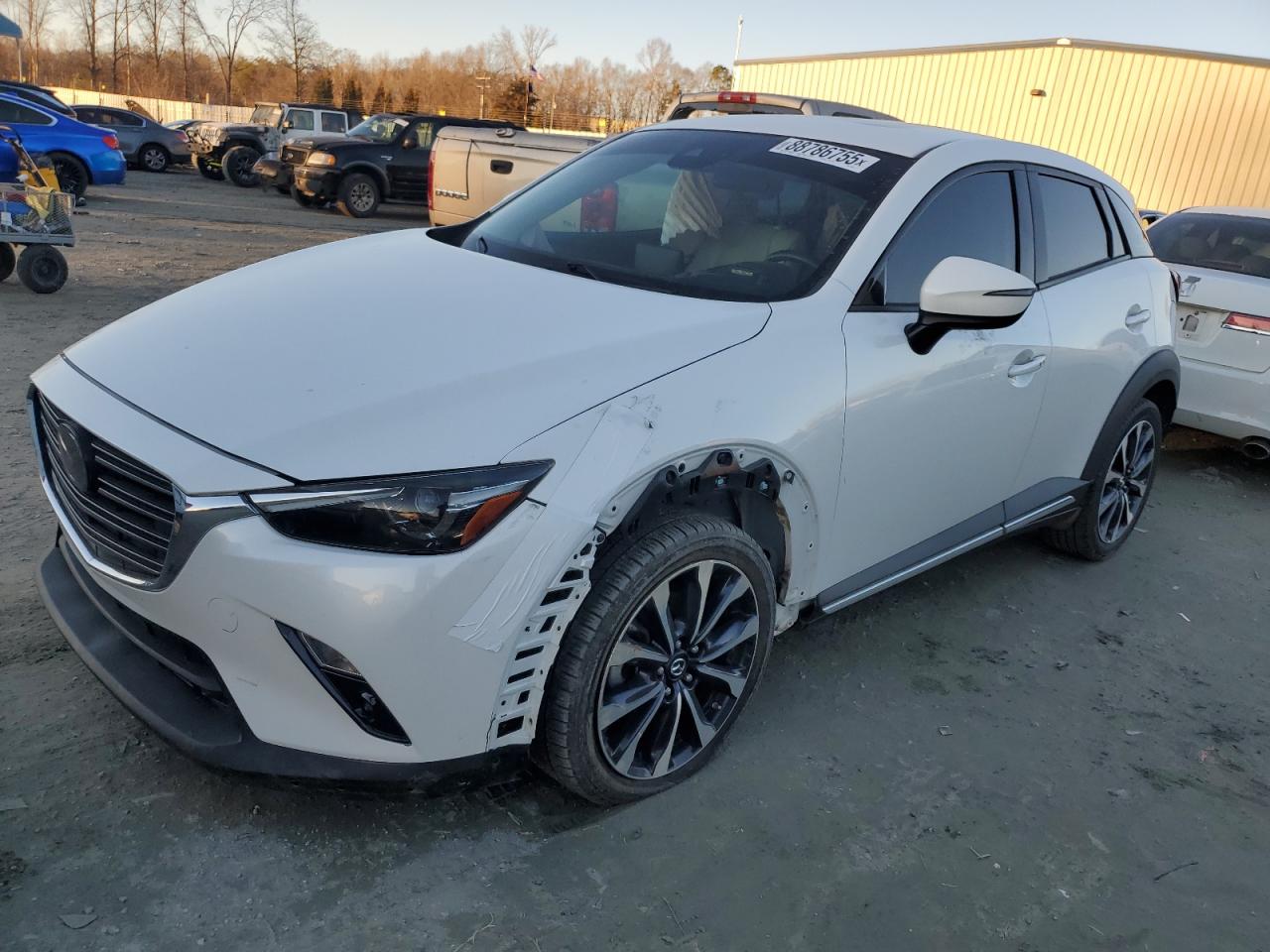 2019 Mazda CX-3 VIN JM1DKFD75K0437257
