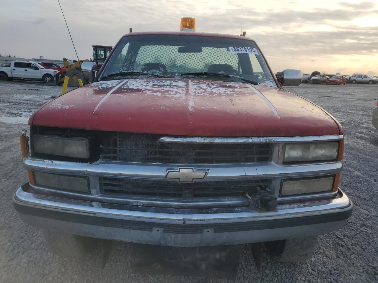 1994 Chevrolet GMT-400 VIN 1GCEK14K5RE158982 Copart auction photo, front end / burn damage thumbnail 5
