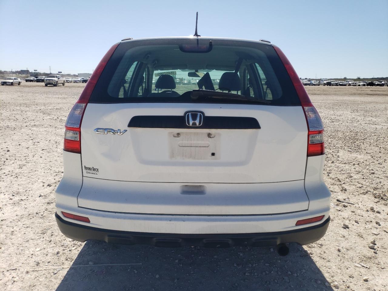 2010 Honda CR-V VIN 3CZRE3H30AG705641 Copart auction photo, front end / rear end damage thumbnail 6