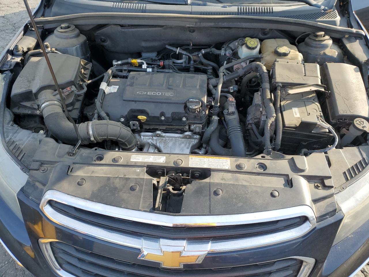 2015 Chevrolet Cruze VIN 1G1PC5SB1F7142416 Copart auction photo, side / front end damage thumbnail 12