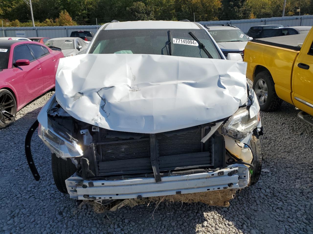 2018 Chevrolet Traverse VIN 1GNERGKW7JJ210880 Copart auction photo, front end damage thumbnail 5