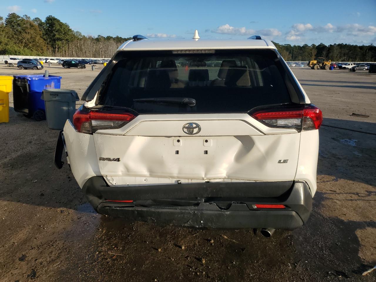 2019 Toyota RAV 4 VIN JTMH1RFV3KD513651 Copart auction photo, all over damage thumbnail 6