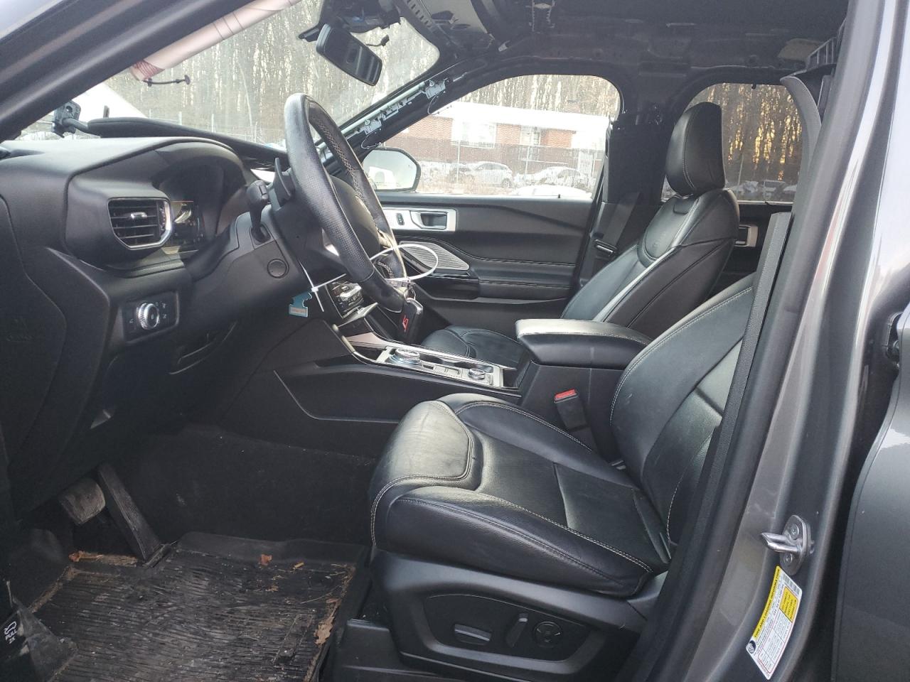 2021 Ford Explorer VIN 1FM5K8GCXMGA22871 Copart auction photo, rear end damage thumbnail 7