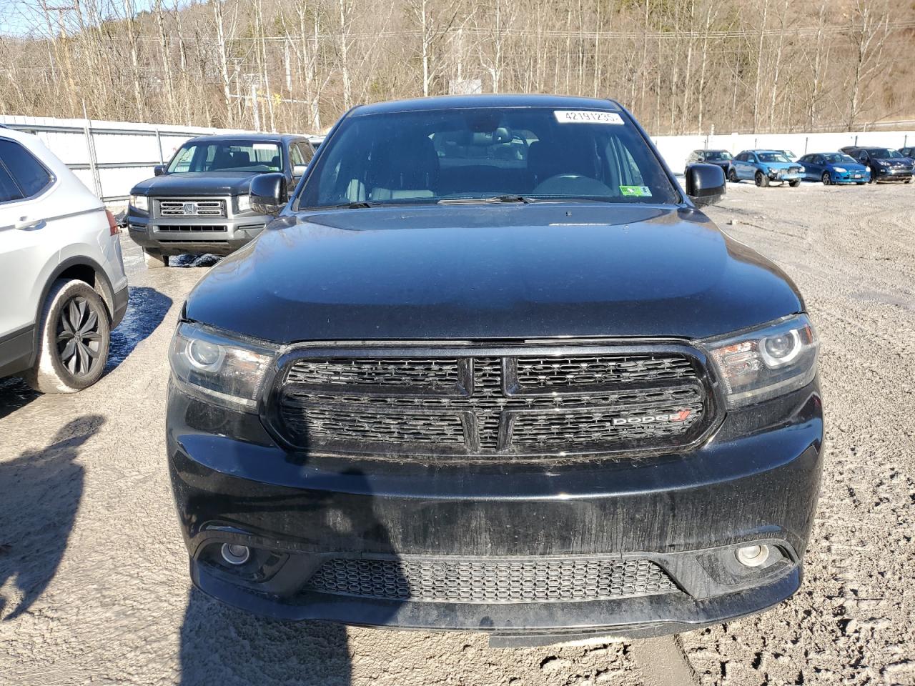 2015 Dodge Durango VIN 1C4SDJCTXFC240320 Copart auction photo, side / rear end damage thumbnail 5