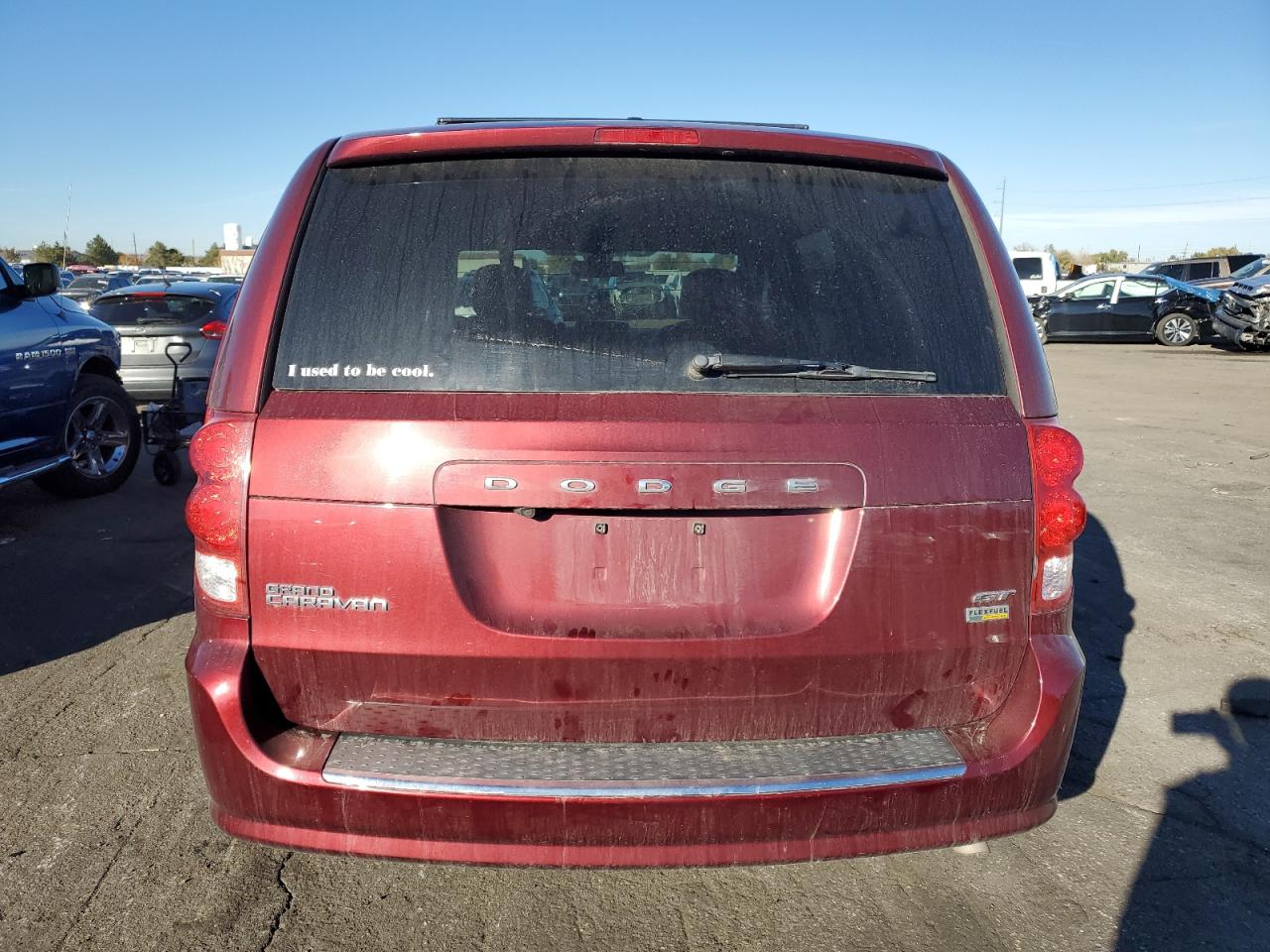 2019 Dodge Caravan VIN 2C4RDGEG9KR739306 Copart auction photo, front end damage thumbnail 6