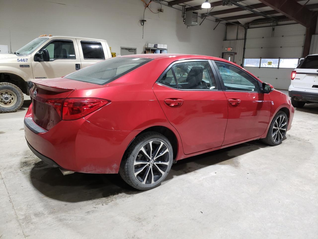 2019 Toyota Corolla VIN 2T1BURHEXKC162731 Copart auction photo, front end / minor dent/scratches damage thumbnail 3