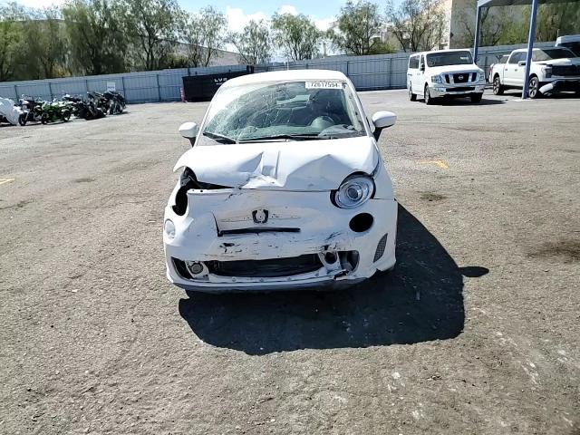 2018 Fiat 500 VIN 3C3CFFKH3JT465141 Copart auction photo, front end damage thumbnail 11