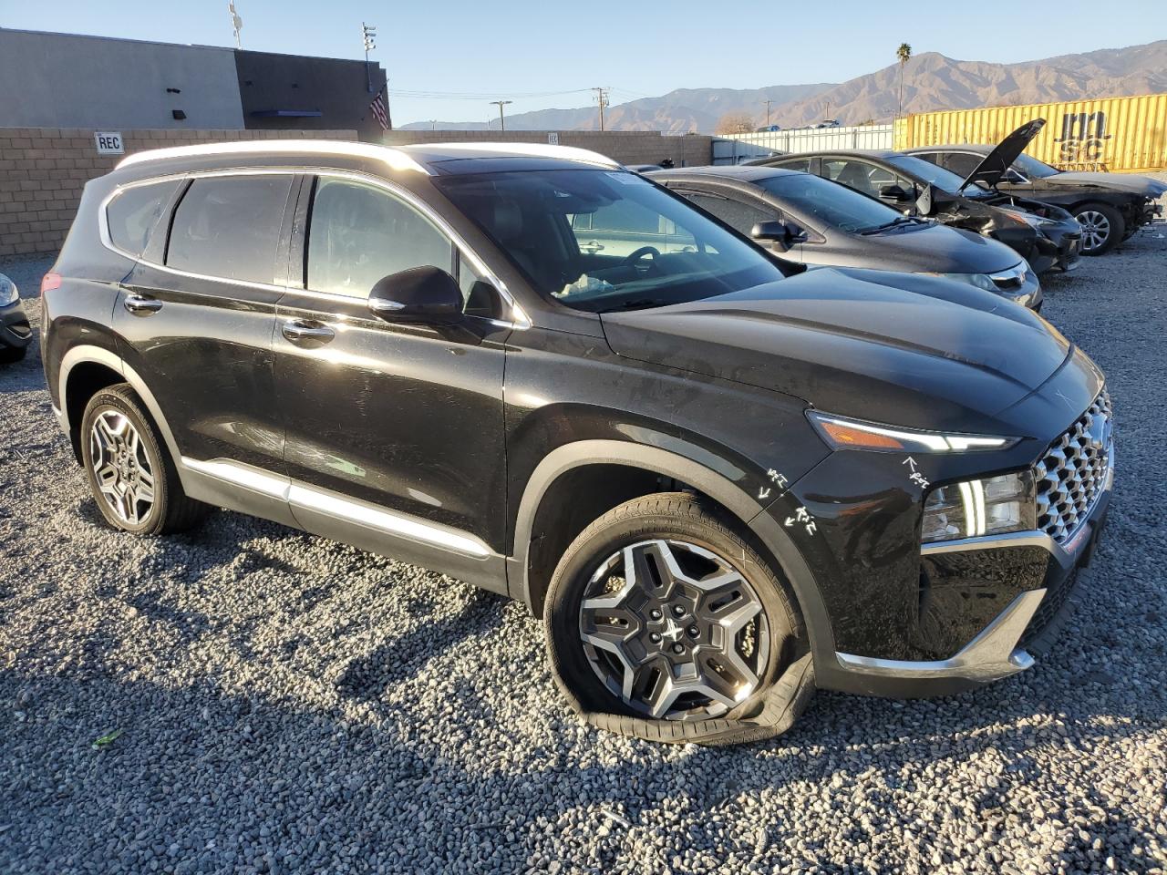 2023 Hyundai Santa Fe VIN 5NMS3DA12PH012188 Copart auction photo, all over damage thumbnail 4