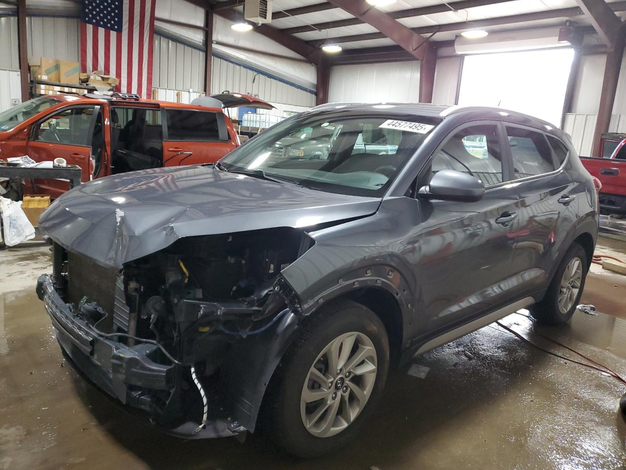 2017 Hyundai Tucson VIN KM8J33A46HU253712 - Copart auction photo