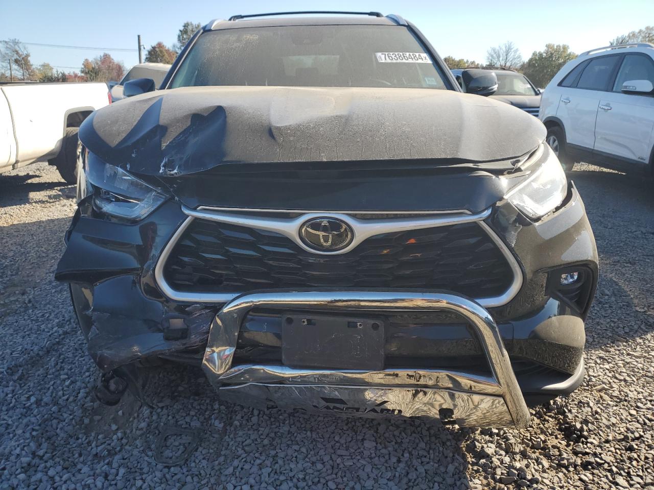 2020 Toyota Highlander VIN 5TDHZRBH0LS522306 Copart auction photo, front end / rear end damage thumbnail 5