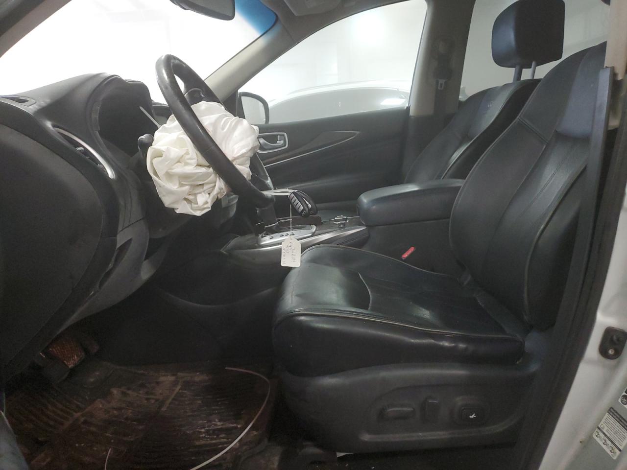 2014 Infiniti QX60 VIN 5N1AL0MM1EC524347 Copart auction photo, front end damage thumbnail 7