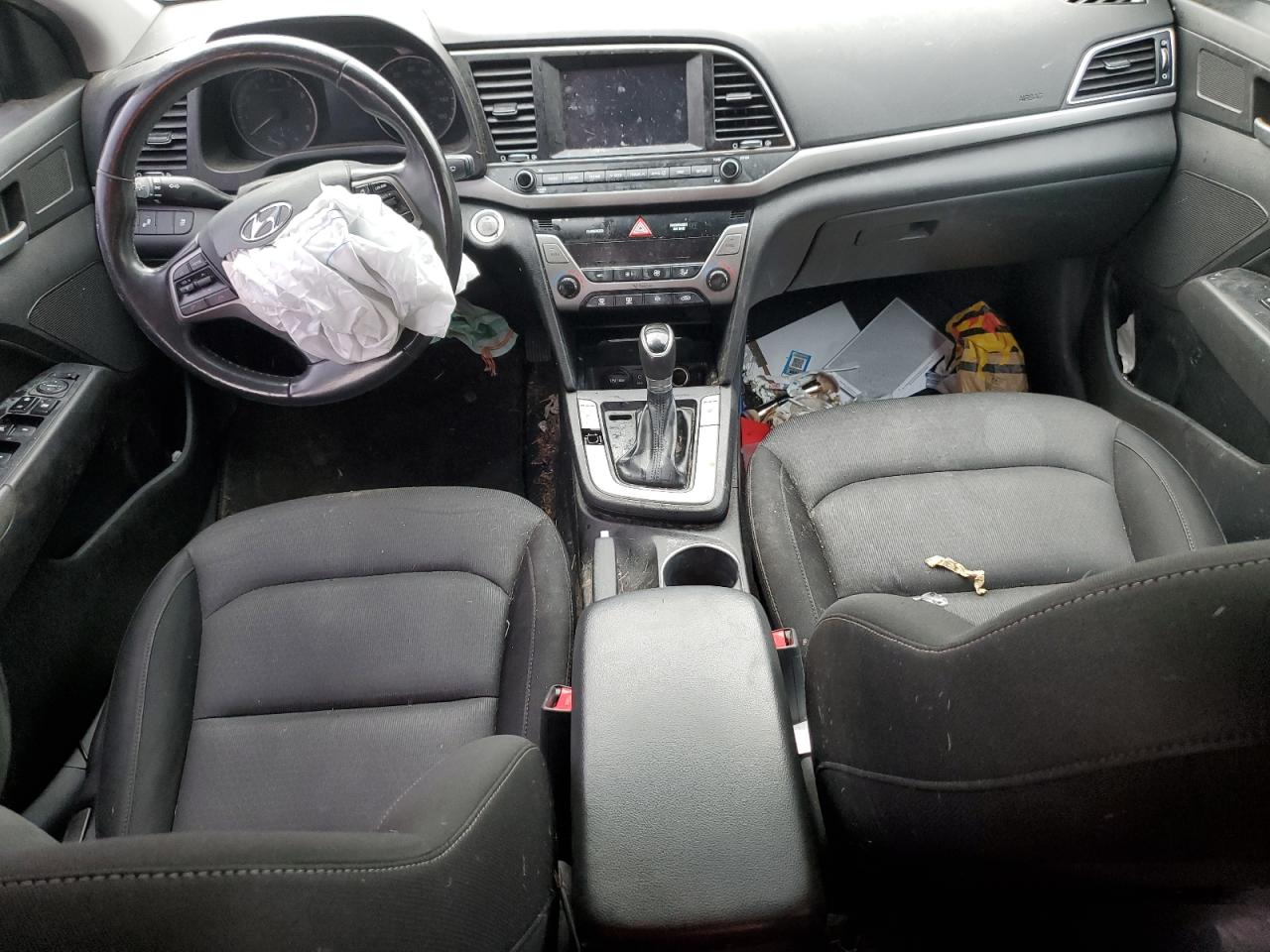 2018 Hyundai Elantra VIN KMHD84LF8JU511950 Copart auction photo, front end / minor dent/scratches damage thumbnail 8