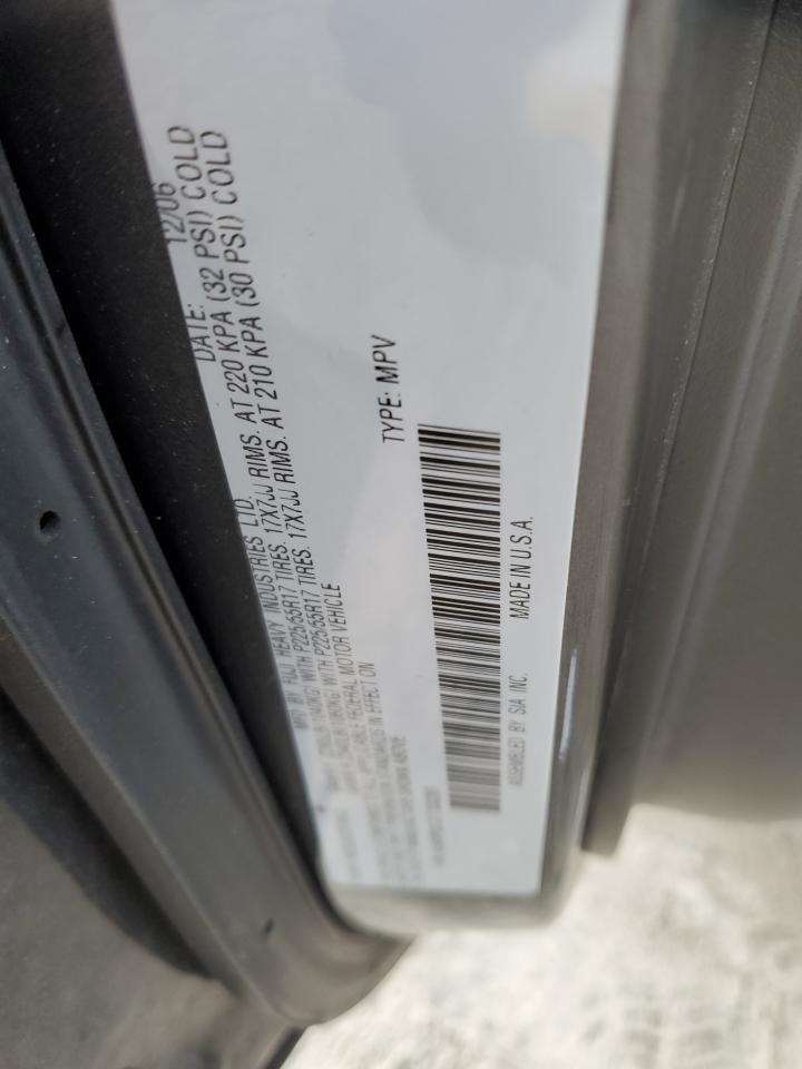 2007 Subaru Outback VIN 4S4BP62C277332291 Copart auction photo, front end / minor dent/scratches damage thumbnail 13