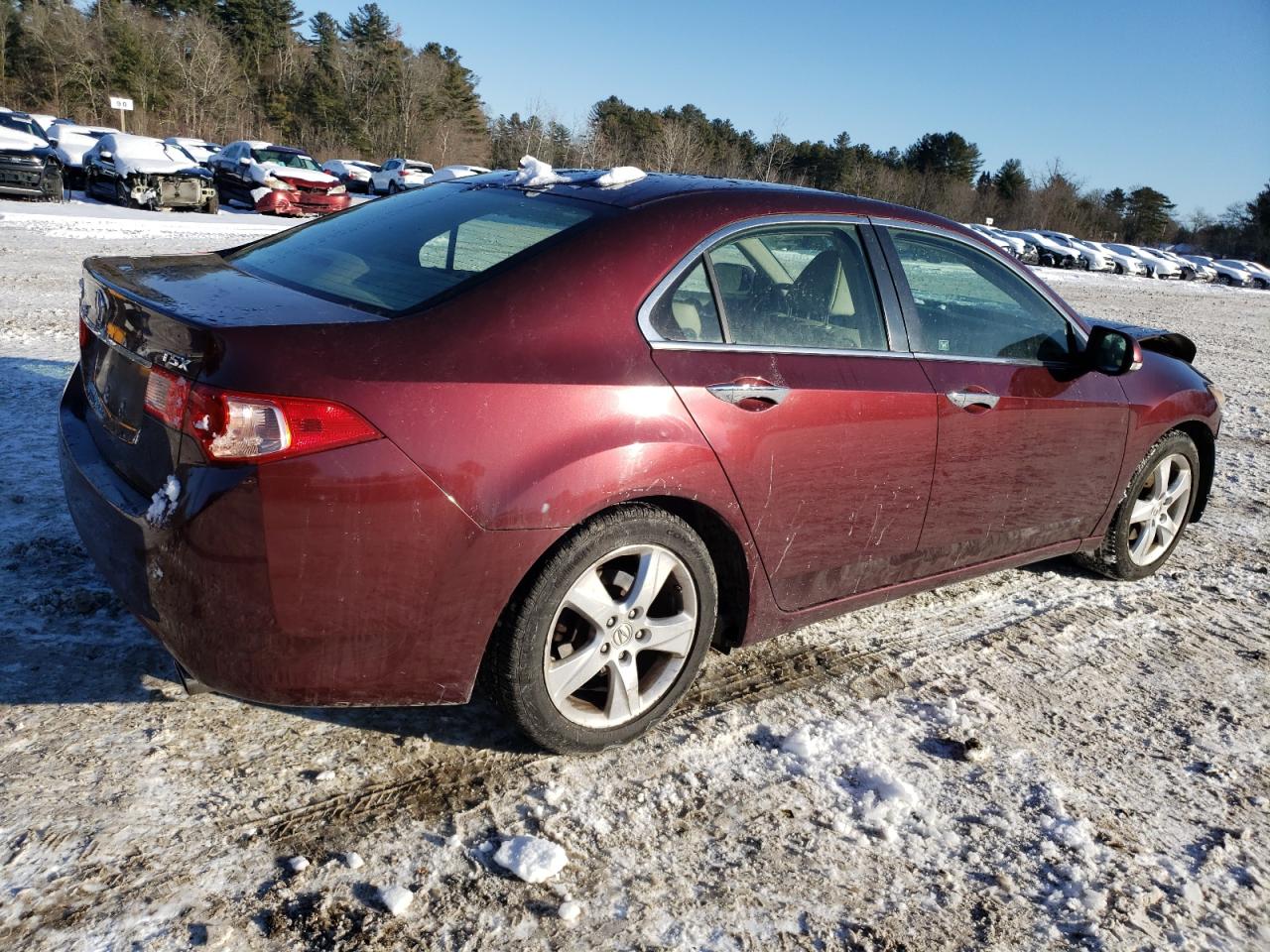 2011 Acura TSX VIN JH4CU2F61BC014076 Copart auction photo, front end damage thumbnail 3