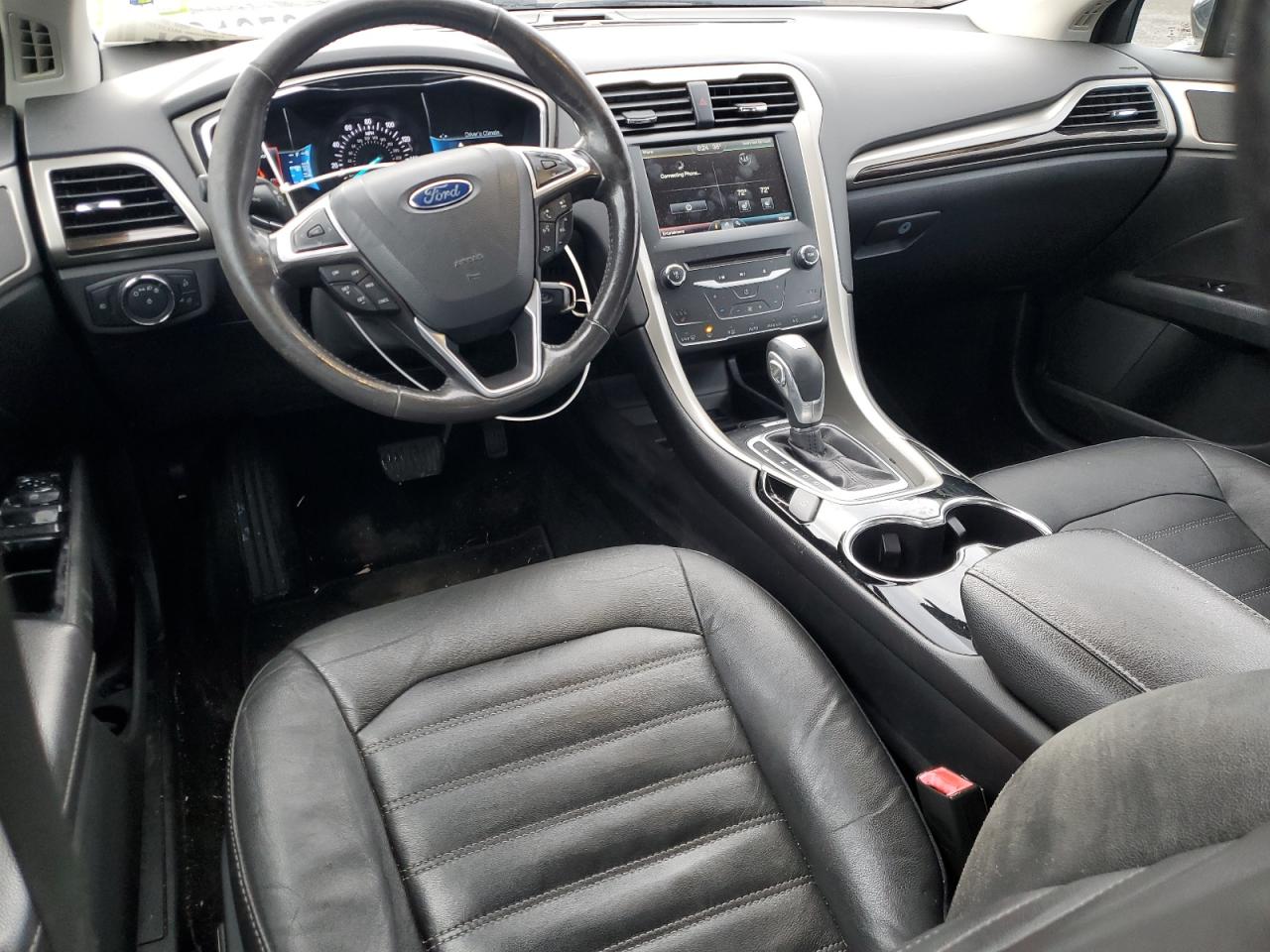 2015 Ford Fusion VIN 3FA6P0HD1FR120059 Copart auction photo, side / rear end damage thumbnail 8