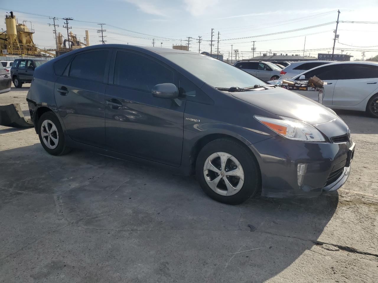 2013 Toyota Prius VIN JTDKN3DU0D1680863 Copart auction photo, rear end damage thumbnail 4