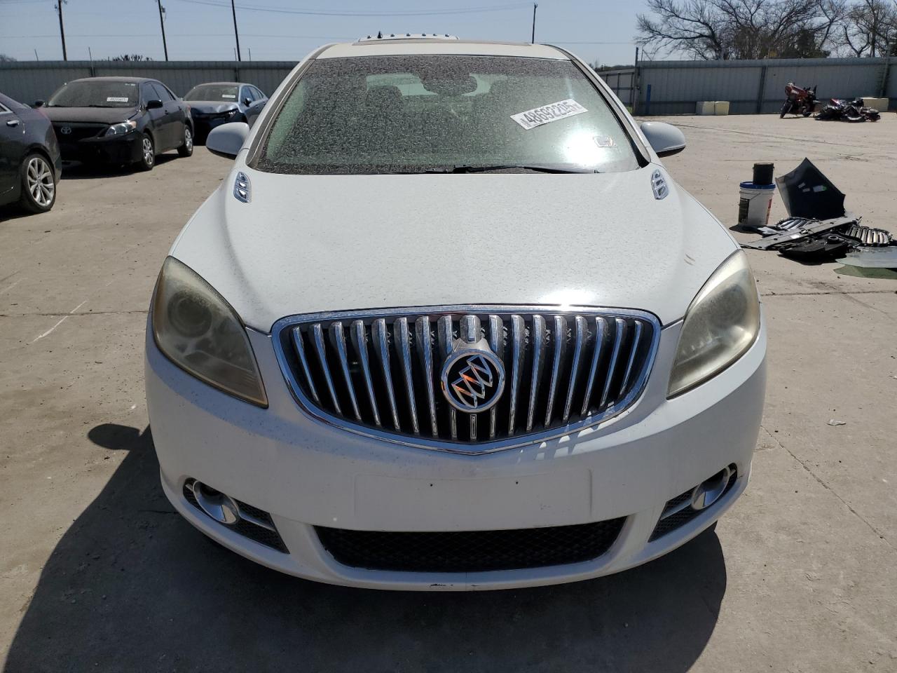 2012 Buick Verano VIN 1G4PS5SK0C4210935 Copart auction photo, rear end / hail damage thumbnail 5