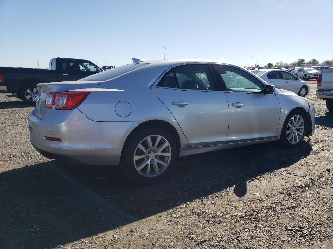2016 Chevrolet Malibu VIN 1G11E5SAXGF153509 Copart auction photo, front end / side damage thumbnail 3