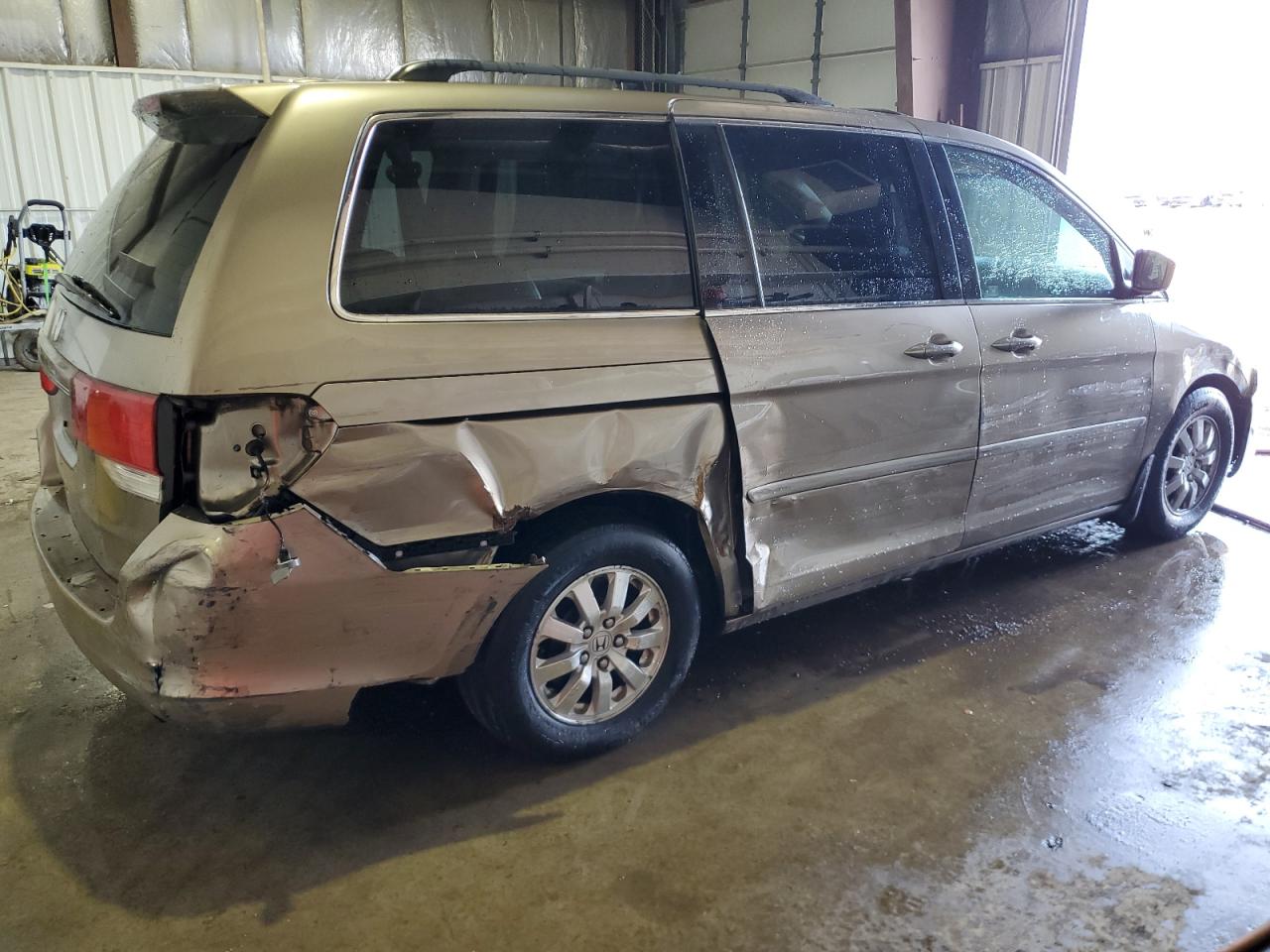 2008 Honda Odyssey VIN 5FNRL38758B022655 Copart auction photo, all over / side damage thumbnail 3